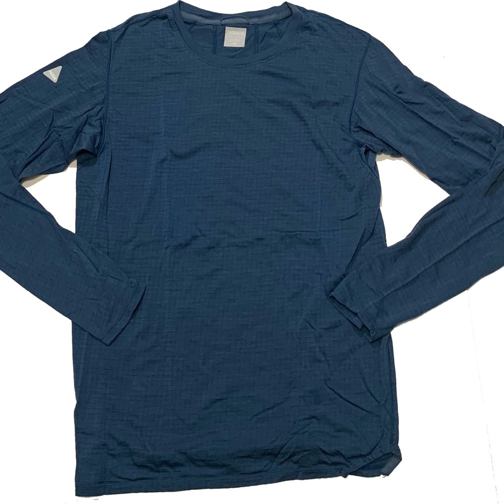 Hoka Men's Long Sleeve Tee - Deep Blue